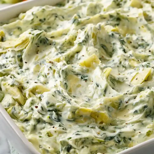 cold spinach artichoke dip