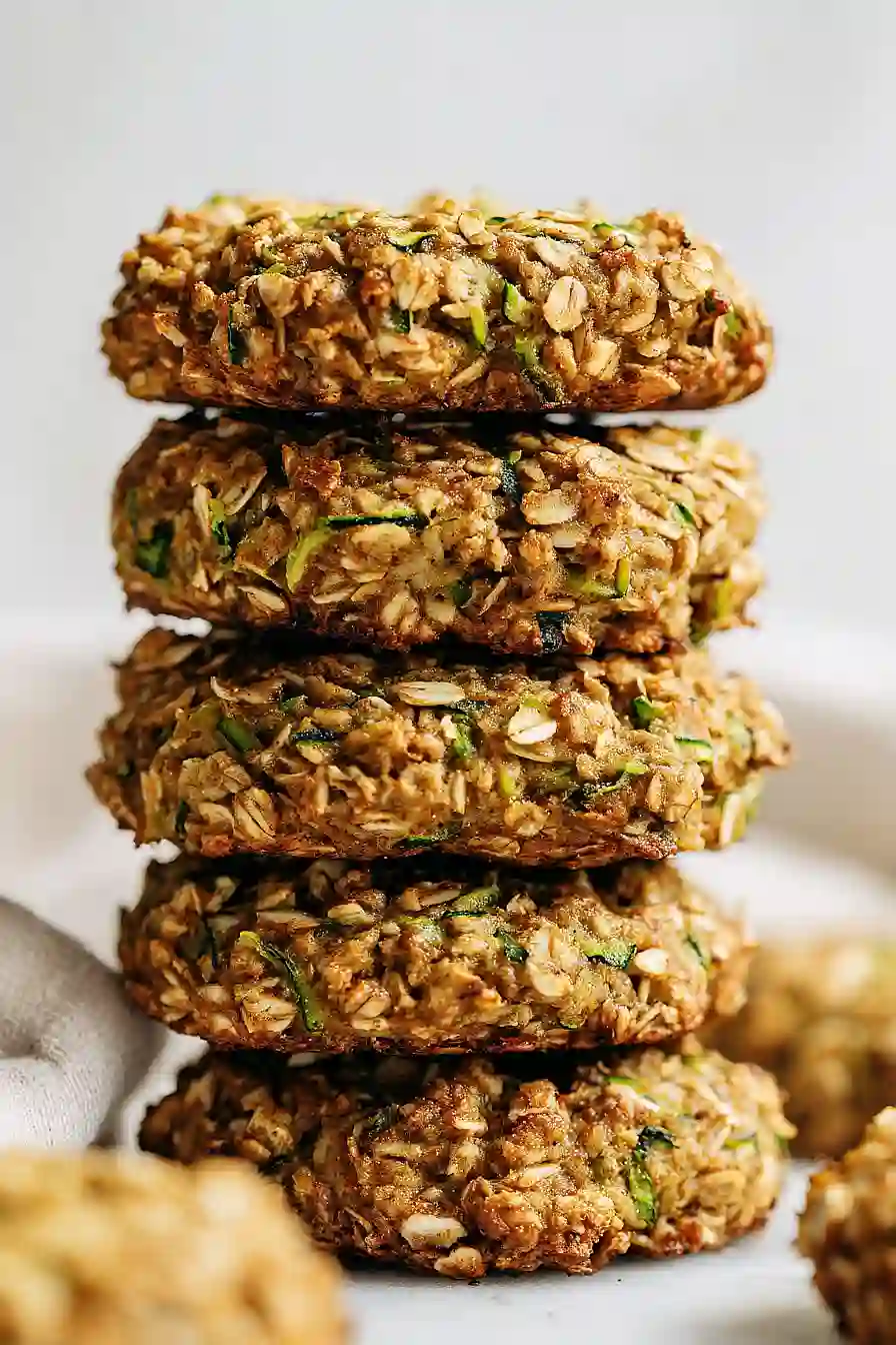 healthy zucchini bread breakfast cookies