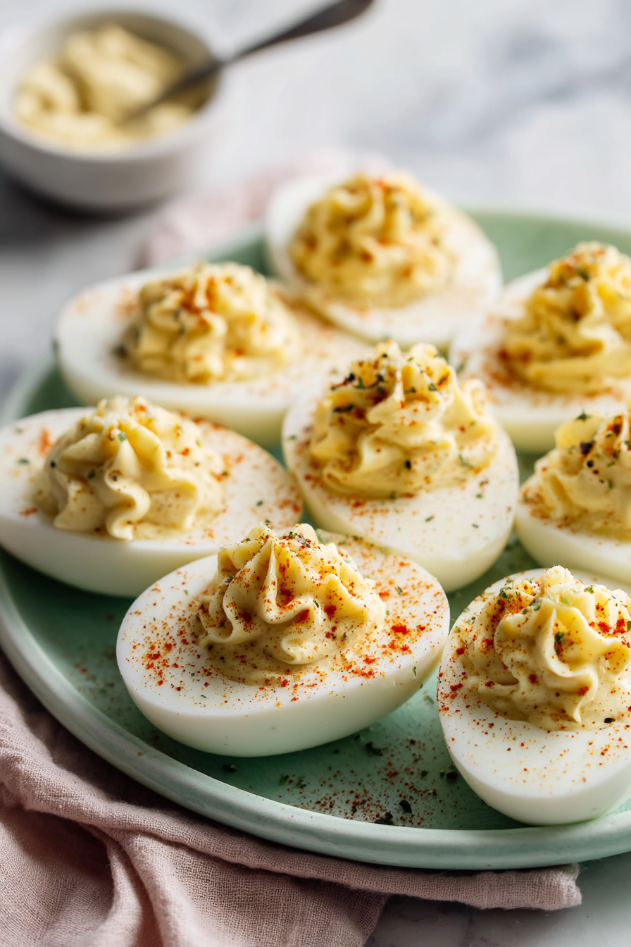 deviled eggs