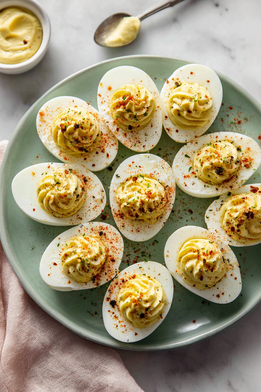 deviled eggs