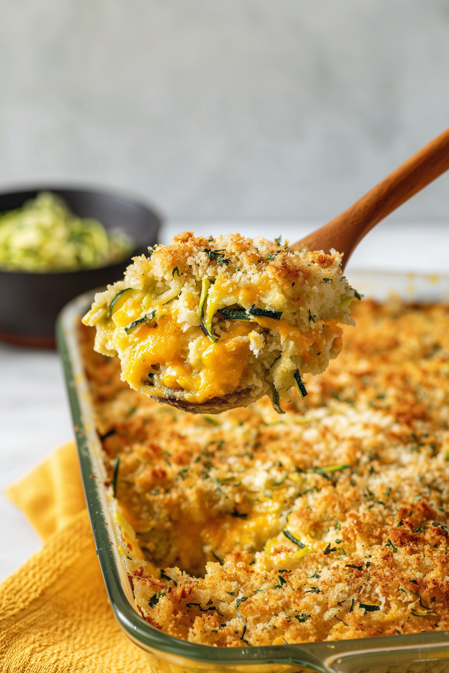 shredded zucchini casserole