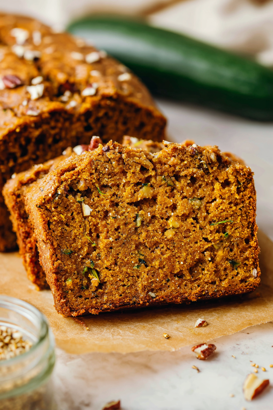 pumpkin banana zucchini bread
