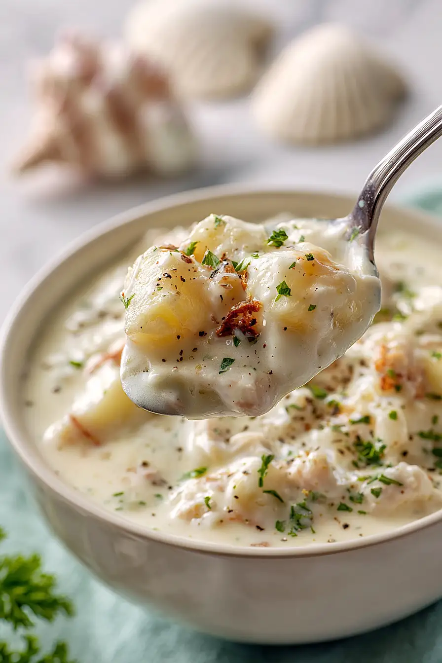 crockpot clam chowder