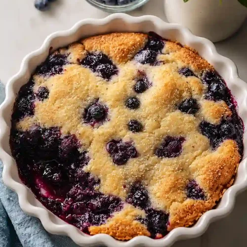 huckleberry cobbler