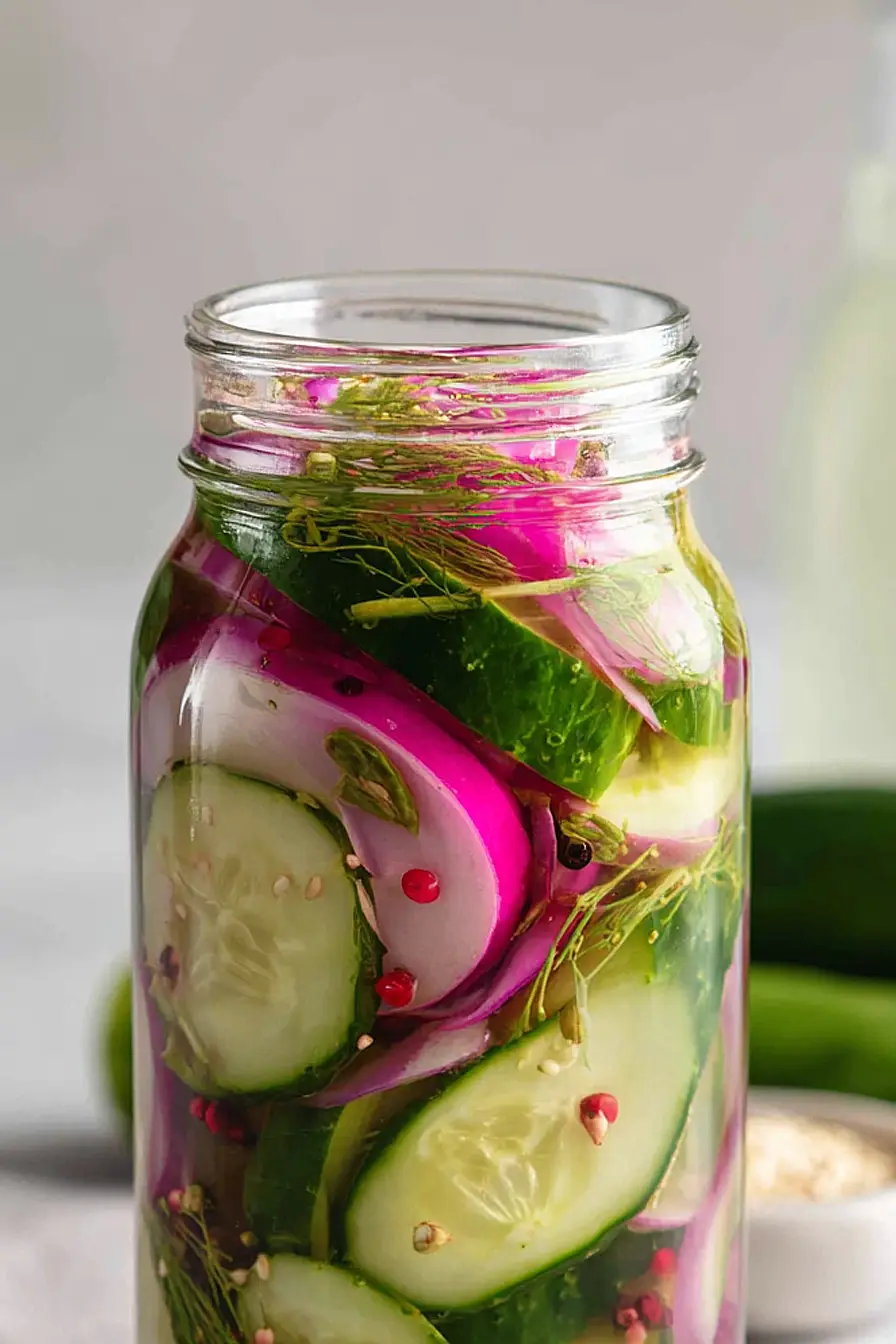 refrigerator dill pickles no sugar