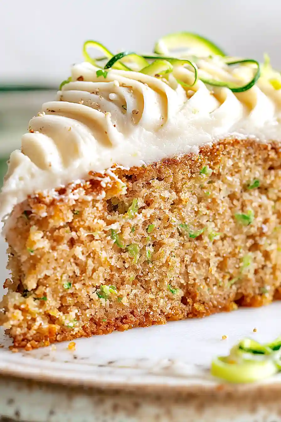zucchini cake with brown butter frosting