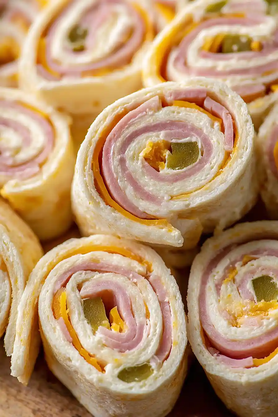ham and cheese roll ups