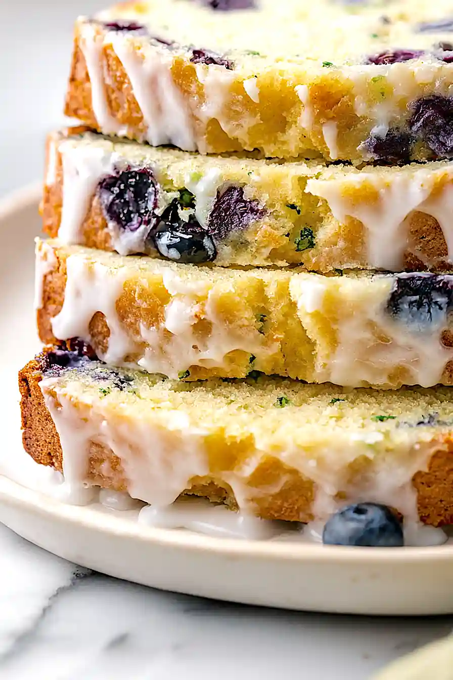 lemon blueberry zucchini bread