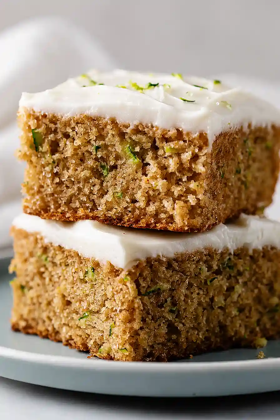 zucchini cake with cream cheese frosting