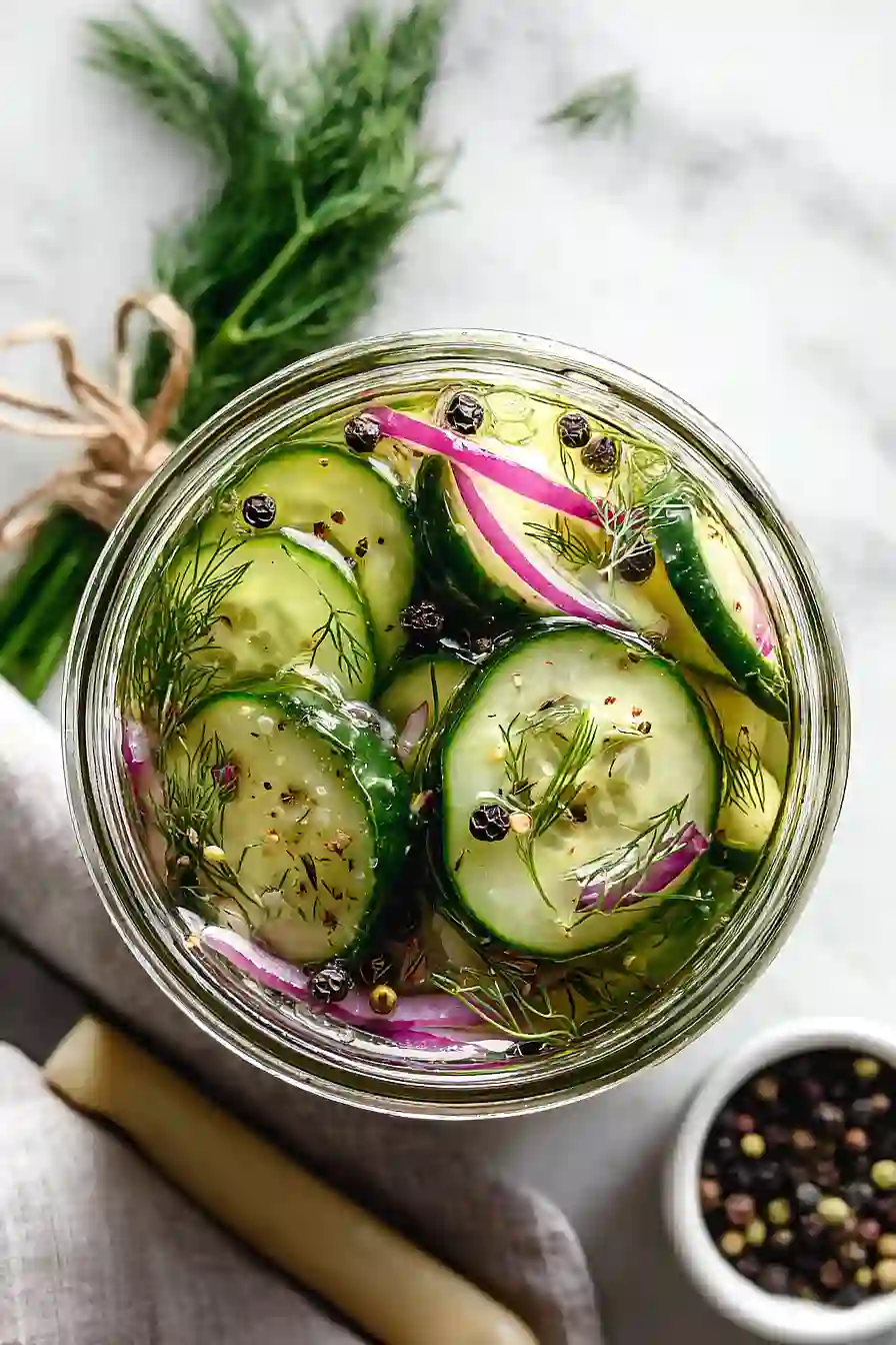old fashioned refrigerator pickles