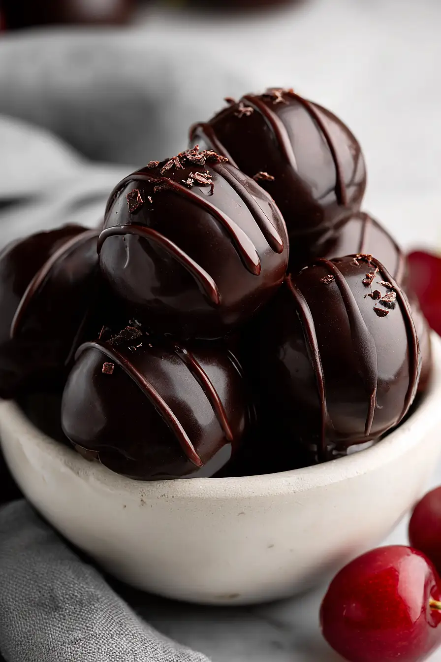 chocolate covered cherries