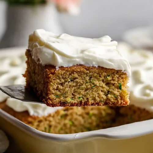 zucchini cake with cream cheese frosting