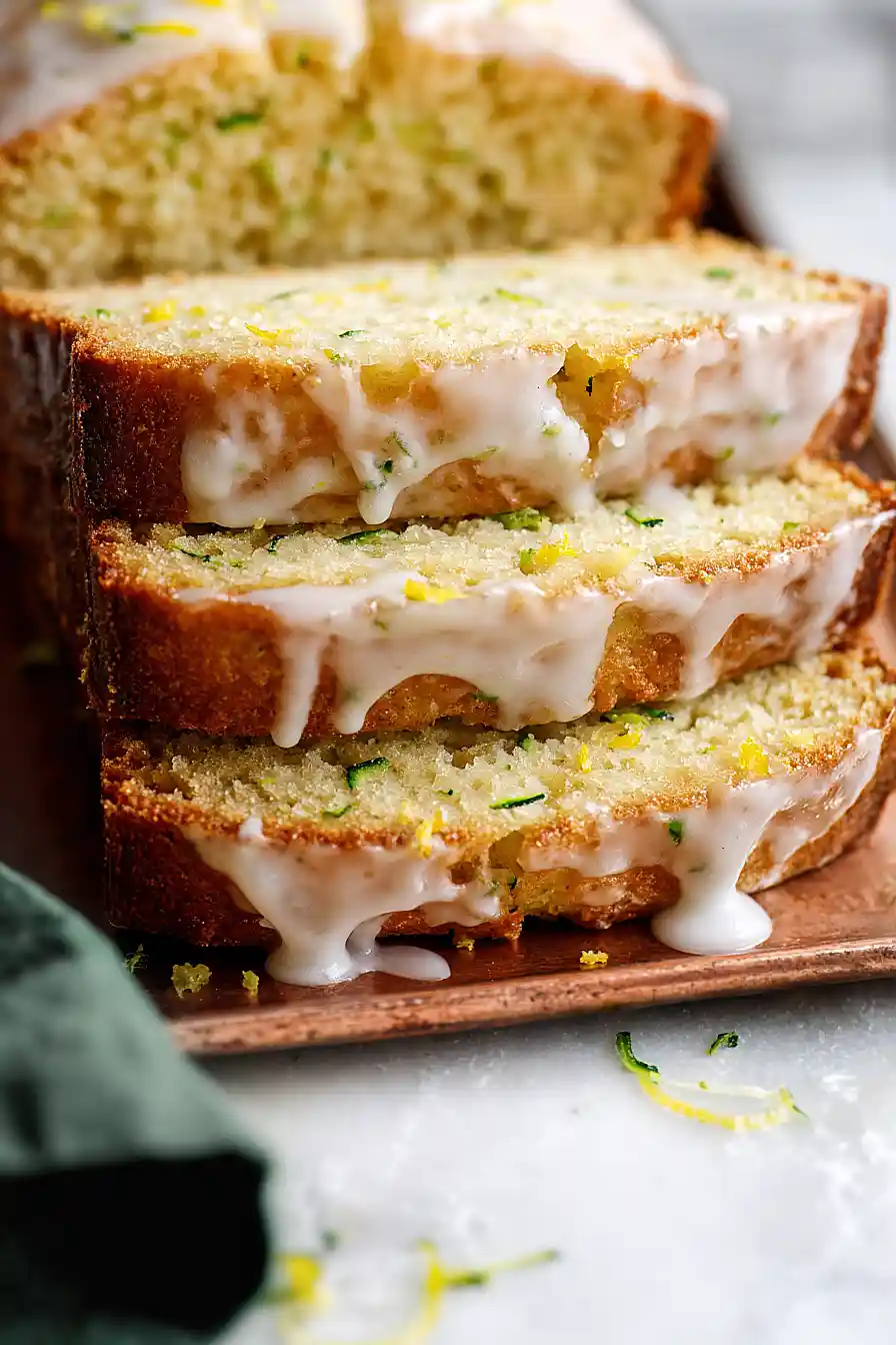 lemon zucchini bread with greek yogurt
