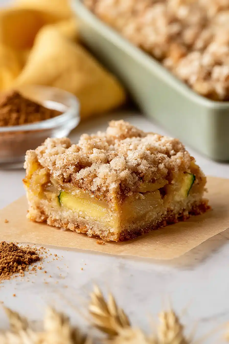 zucchini apple bars