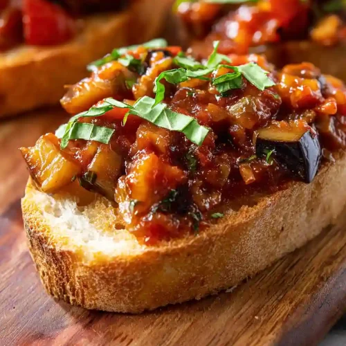 eggplant bruschetta