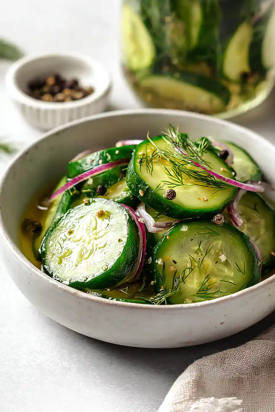 old fashioned refrigerator pickles