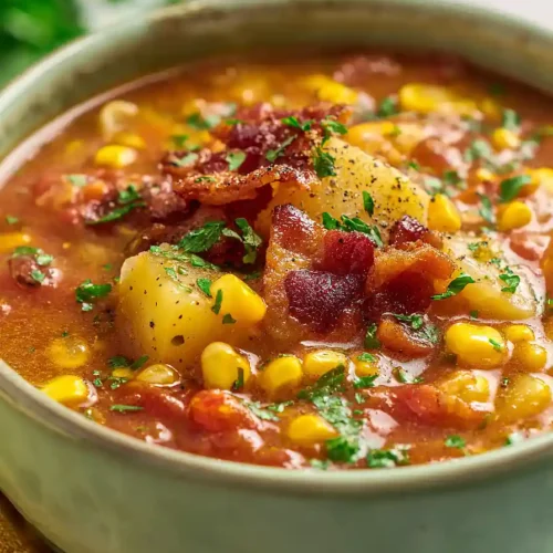 tomato corn chowder