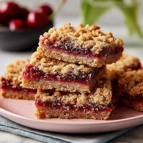 cherry oat bars