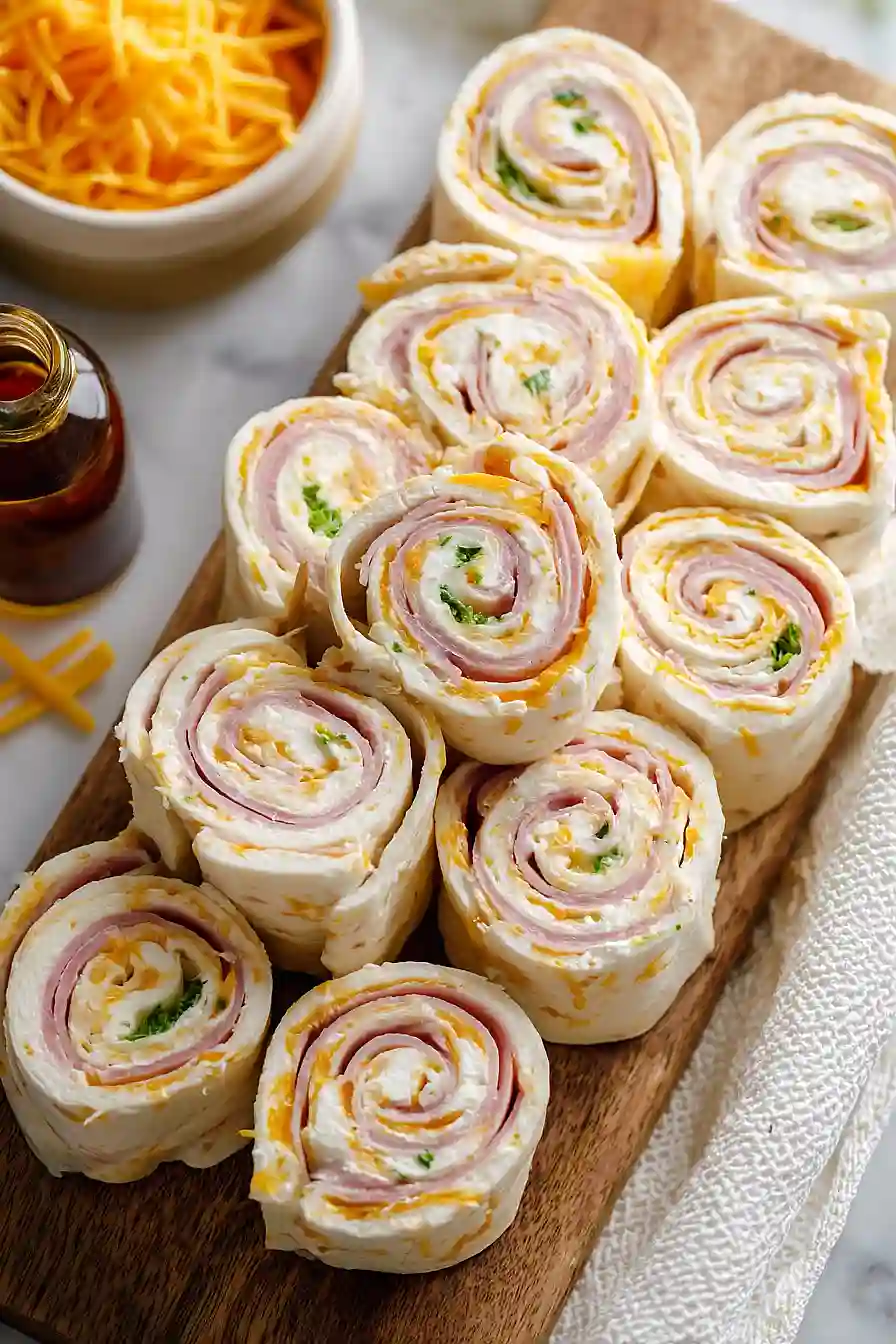 ham and cheese roll ups