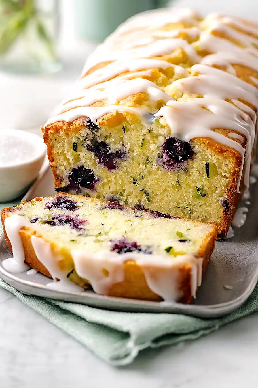 lemon blueberry zucchini bread