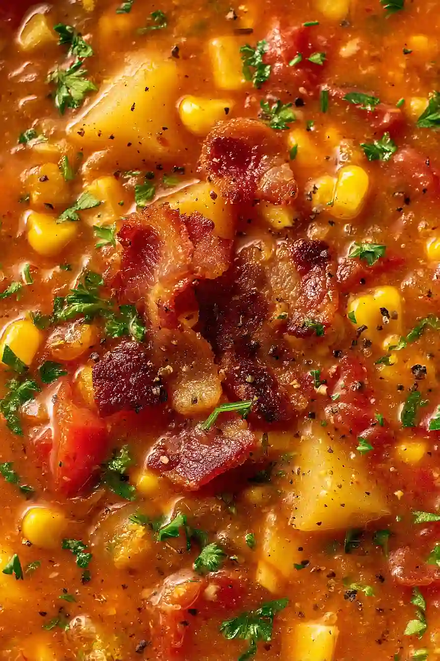 tomato corn chowder