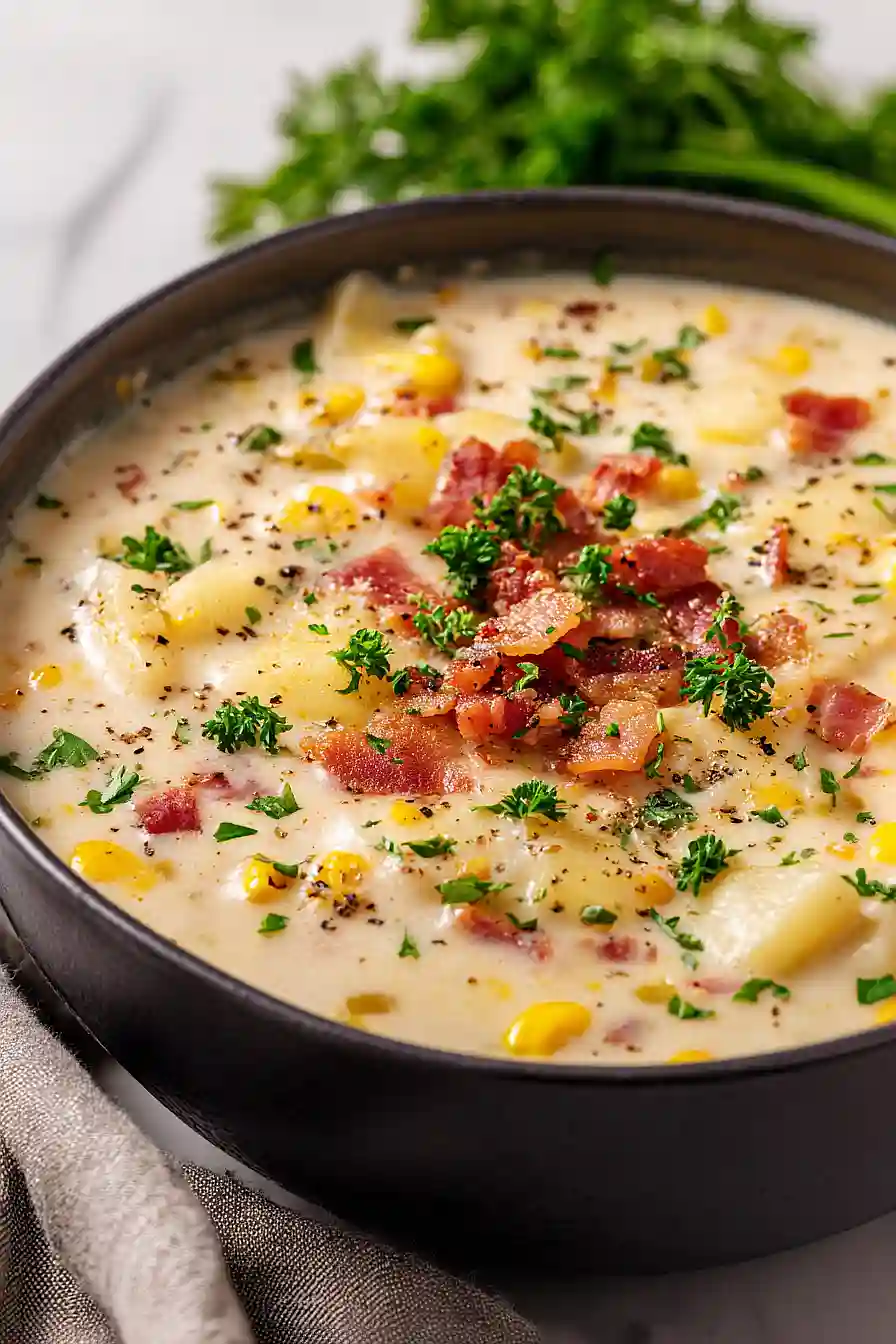 instant pot corn chowder