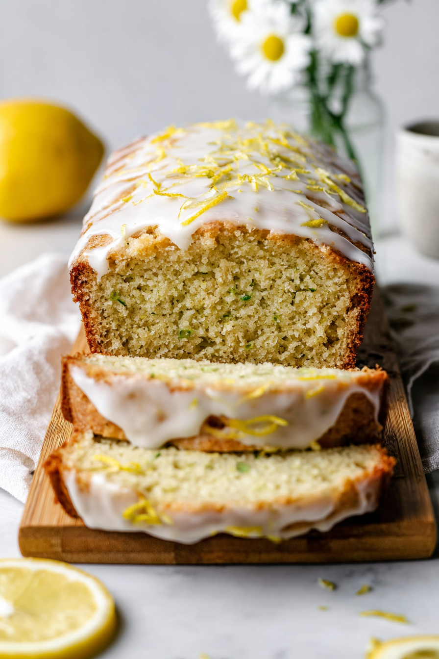 gluten free lemon zucchini bread